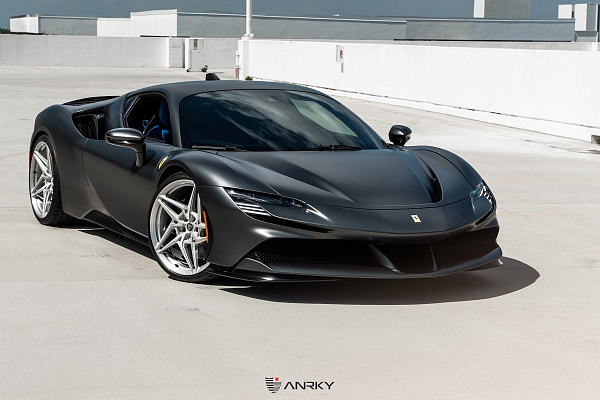 Фото дисков Anrky S1-X3 Глянцевый лак на Ferrari SF90
