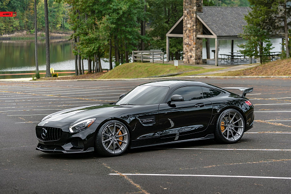 Фото дисков Anrky AN28 Глянцевый тонированный лак на Mercedes-Benz AMG GT I