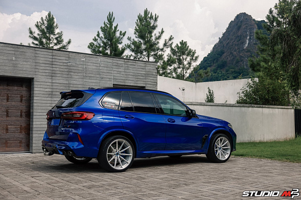 Фото дисков Brixton Forged R11-R Глянцевый лак на BMW X5/X5 M (G05/G18/F95)