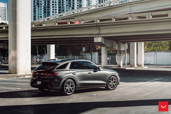 Фото дисков Vossen HF-5 Серебро на Genesis GV70