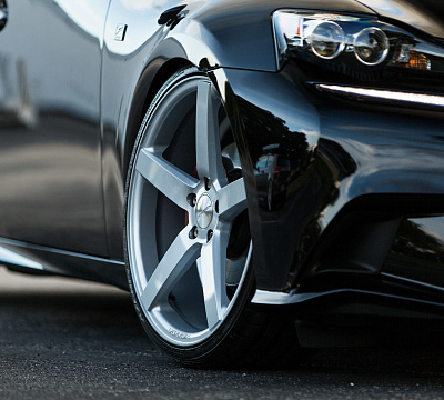 Фото дисков Vossen CV3 на Lexus IS II