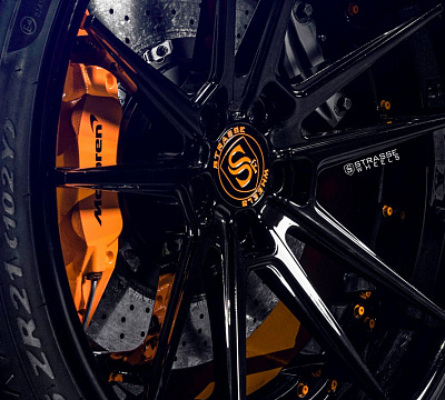 Фото дисков Strasse Wheels SV1 Deep Concave FS на McLaren 570S