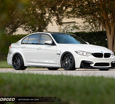 Фото дисков BC Forged LE52 // MLE52 на BMW 3/M3 (F3x/F80)
