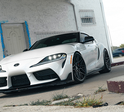 Фото дисков Vossen HF-7 на Toyota Supra A90