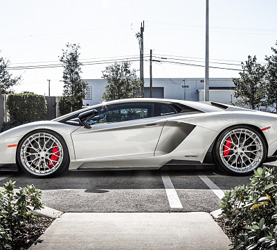 Фото дисков Anrky AN20 на Lamborghini Aventador