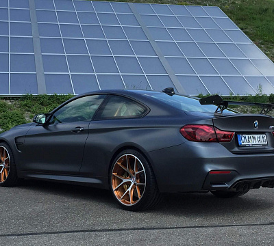 Фото дисков HRE P101 на BMW 4/M4 (F32/F82)