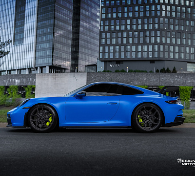 Фото дисков Vossen EVO-4R на Porsche 911 VIII