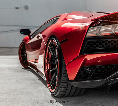 Фото дисков Anrky S3-X5 на Lamborghini Aventador