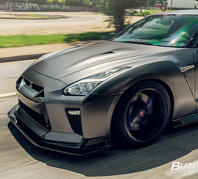 Фото дисков Vossen M-X6 на Nissan GT-R