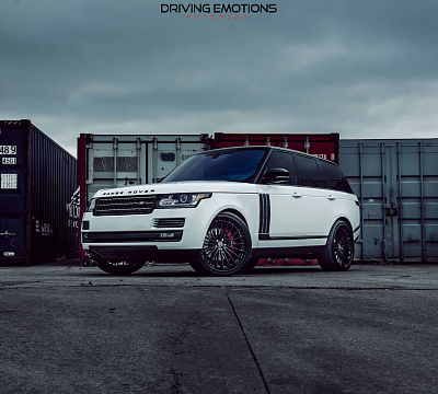Фото дисков HRE S209 на Land Rover Range Rover IV