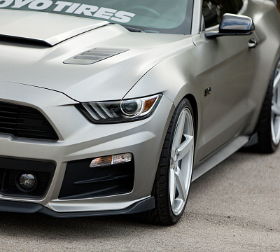 Фото дисков Vossen CV3 на Ford Mustang VI