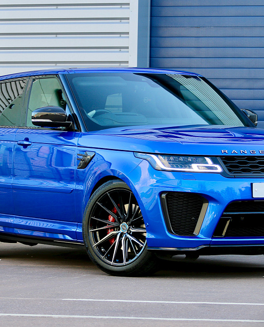 Фото дисков HF-4T Алмазная проточка на Range Rover Sport II