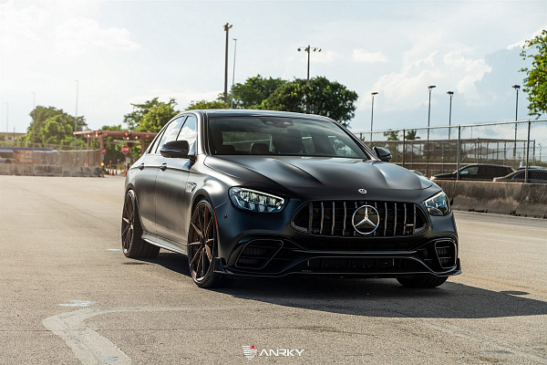Фото дисков Anrky AN28 Сатиновая темная медь на Mercedes-Benz E-Class (W213, S213, C238)