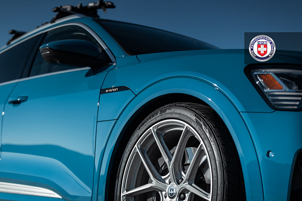 Фото дисков HRE P101SC Сатиновый лак на Audi E-tron