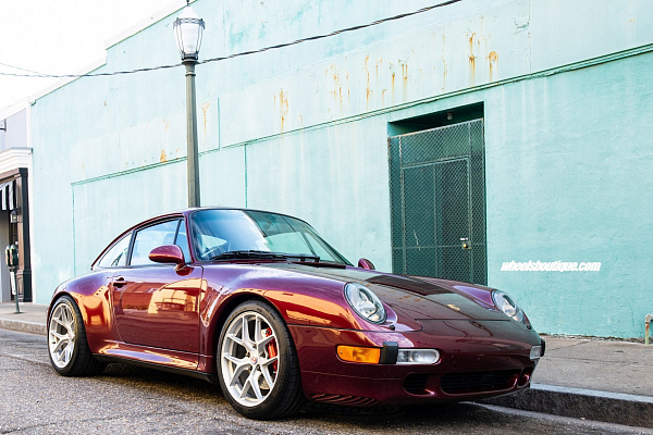 Фото дисков HRE R101 Сатиновый лак на Porsche 911 IV