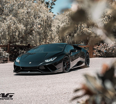 Фото дисков HRE S201 на Lamborghini Huracan