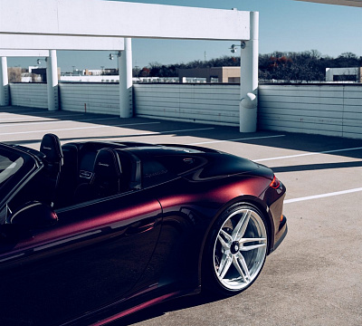 Фото дисков Anrky AN17 на Porsche 911 VII