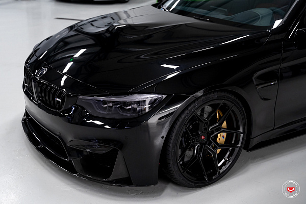 Фото дисков Vossen EVO-4 Черный глянец на BMW 4/M4 (F32/F82)