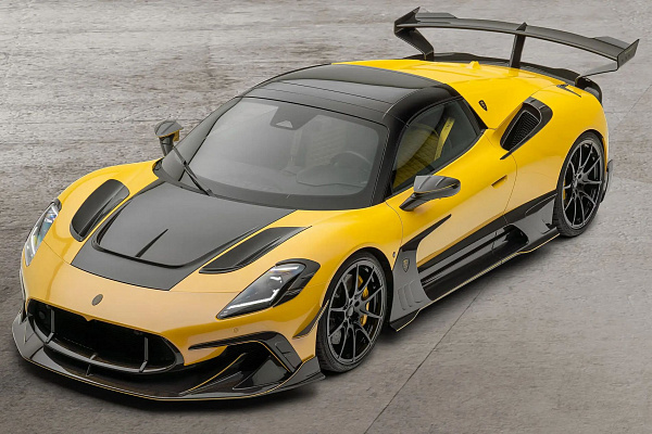 Фото дисков Mansory FV.5 Черный глянец на Maserati MC20