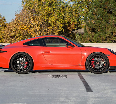 Фото дисков Strasse Wheels SM7T Deep Concave на Porsche 911 VII