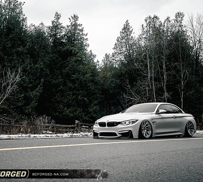 Фото дисков BC Forged HCA210 на BMW 4/M4 (F32/F82)