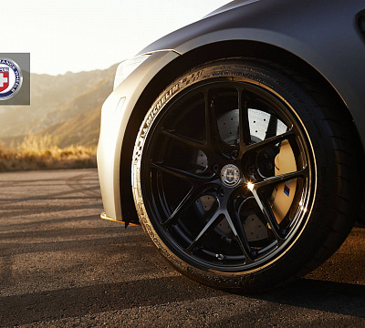 Фото дисков HRE R101 Lightweight на BMW 4/M4 (F32/F82)