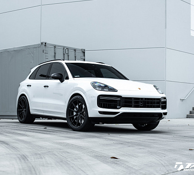 Фото дисков Vossen HF-3 на Porsche Cayenne III