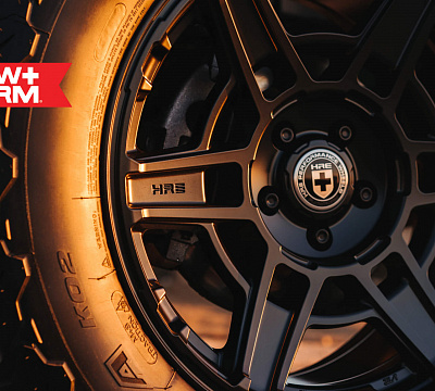 Фото дисков HRE FT1 на Jeep Wrangler IV (JL)