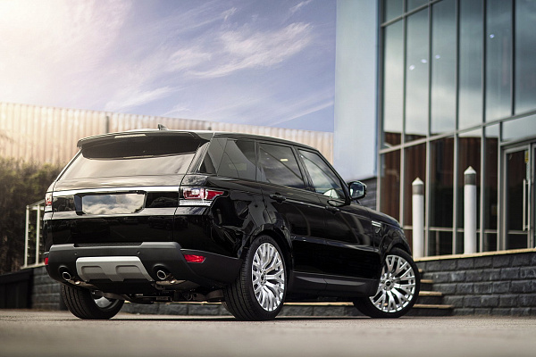 Фото дисков Kahn Kahn RS Серебро на Land Rover Range Rover Sport II