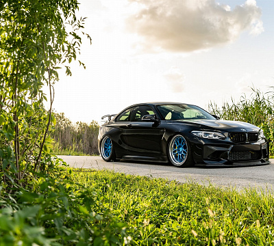 Фото дисков Anrky RS2 на BMW 2/M2 (F22/F87)