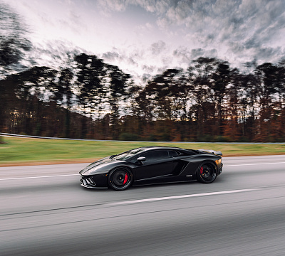 Фото дисков Brixton Forged PF10 на Lamborghini Aventador
