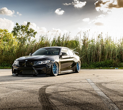 Фото дисков Anrky RS2 на BMW 2/M2 (F22/F87)
