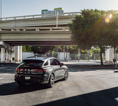 Фото дисков Vossen HF-5 на Genesis GV70