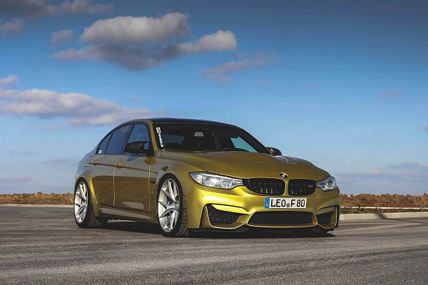 Фото дисков HRE P101 Сатиновый лак на BMW 3/M3 (F3x/F80)