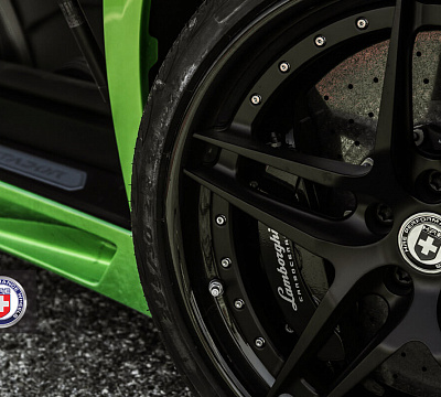 Фото дисков HRE S107 на Lamborghini Aventador