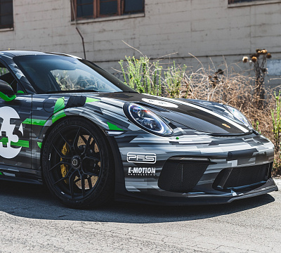 Фото дисков Brixton Forged CM5-R на Porsche 911 VII