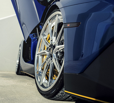 Фото дисков Vossen EVO-2R (3-Piece) на Lamborghini Aventador