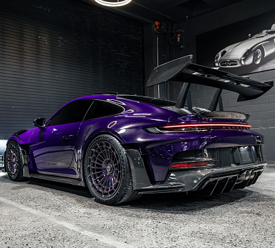Фото дисков Brixton Forged TR11 AERO1 на Porsche 911 VIII