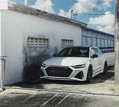 Фото дисков Vossen HF-7 на Audi A/RS 6 (C8)