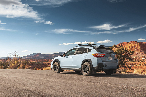 Фото дисков Black Rhino BOXER Черный сатин на Subaru XV GT