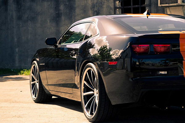 Фото дисков Vossen CV1 Алмазная проточка на Chevrolet Camaro V