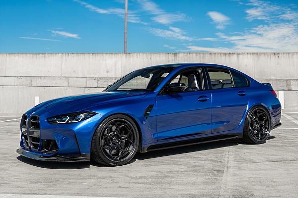 Фото дисков Radi8 R804 Carbon Series Черный сатин на BMW 3/M3 (G2x/G80)