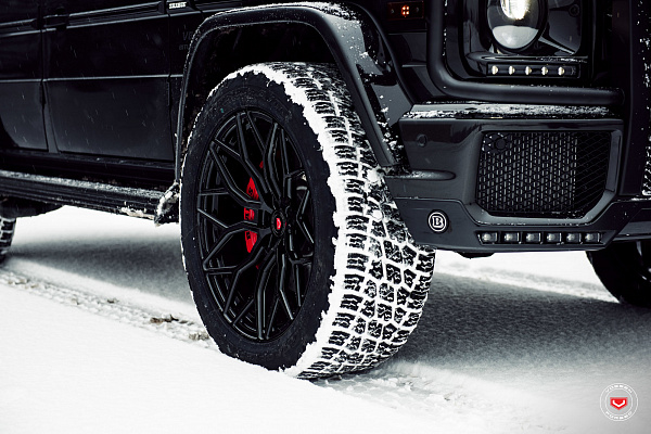 Фото дисков Vossen S17-01 Черный глянец на Mercedes-Benz G-Class III