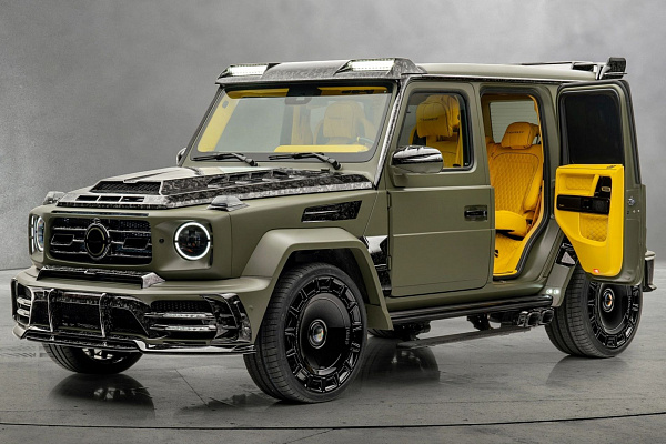 Фото дисков Mansory FD.15 Черный глянец на Mercedes-Benz G-Class III