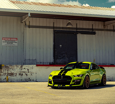 Фото дисков Vossen S21-01 на Ford Mustang VI