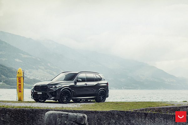Фото дисков Vossen HFX-1 (5-Lug) Черный сатин на BMW X5/X5 M (G05/G18/F95)
