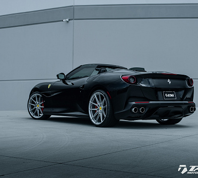 Фото дисков NOVITEC NF8 на Ferrari Portofino