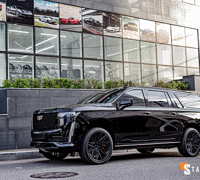 Фото дисков Vossen HF6-5 на Cadillac Escalade V