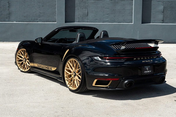 Фото дисков Anrky AN10 Сатиновое золото на Porsche 911 VIII