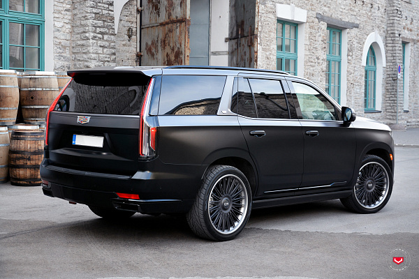 Фото дисков Vossen S17-14 (3-Piece) Сатиновый темный лак на Cadillac Escalade V